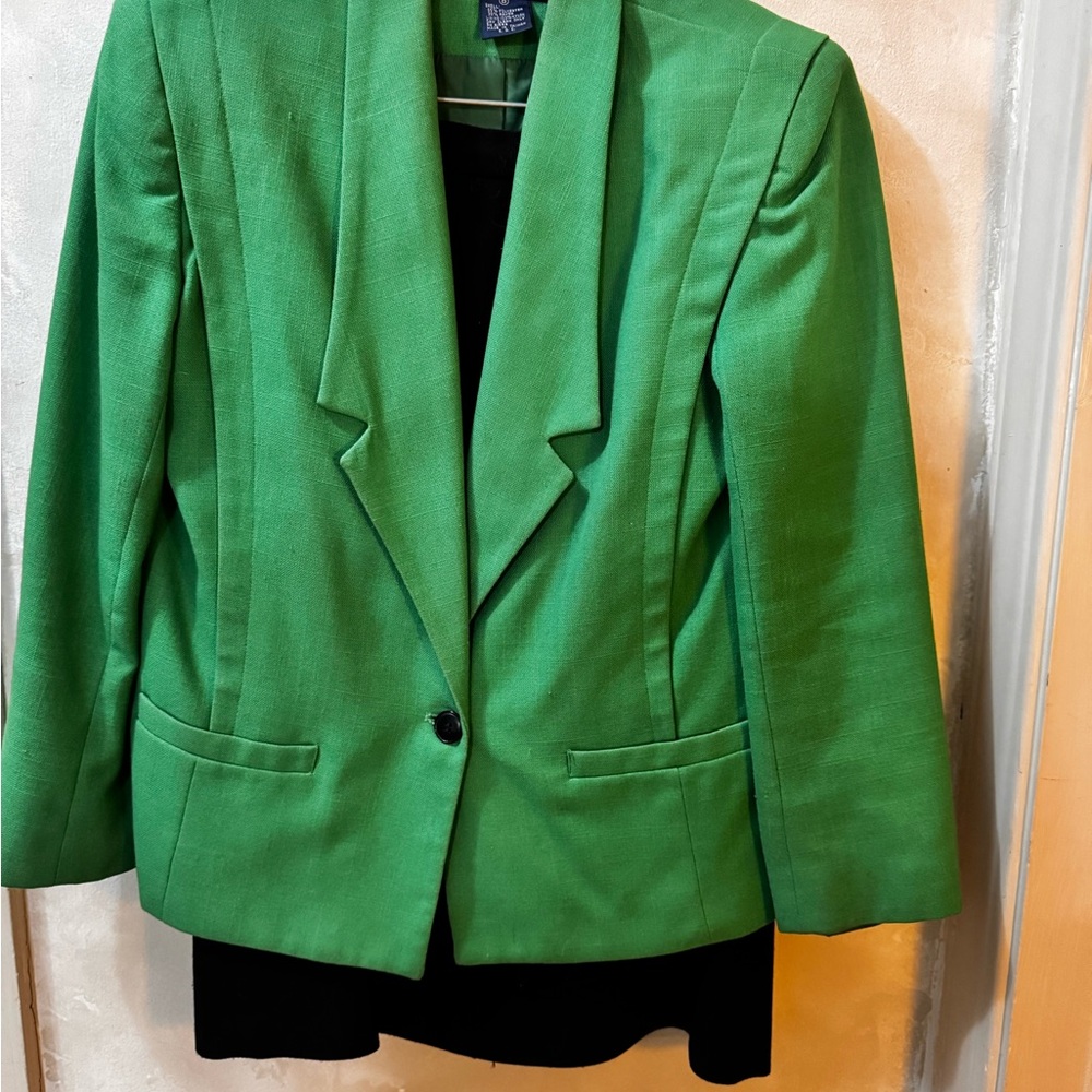 Green Women's Blazer